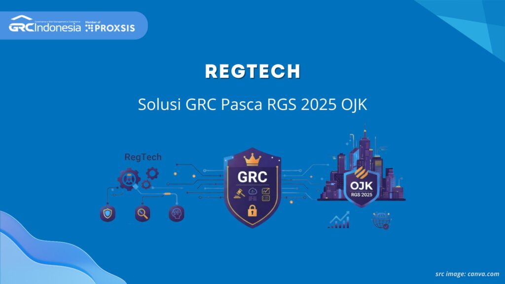 Ilustrasi penerapan RegTech sebagai solusi GRC di era RGS 2025 OJK.